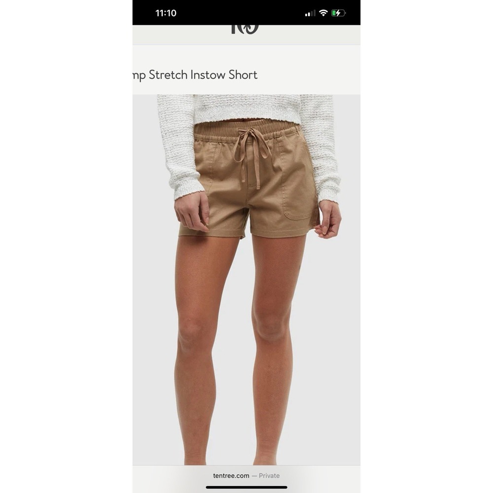 Tentree Hemp StretchInstow Summer Shorts Lot‎ Of 2 Size small